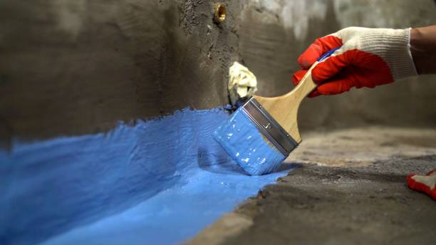 SJ Waterproofing Pros commercial waterproofing team near Titusville, NJ
